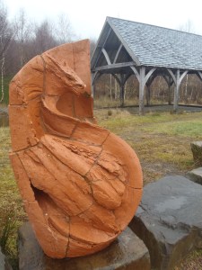 Designed with the Cefn Pennar Youth Club for their football field and built with Groundwork Aberdare.