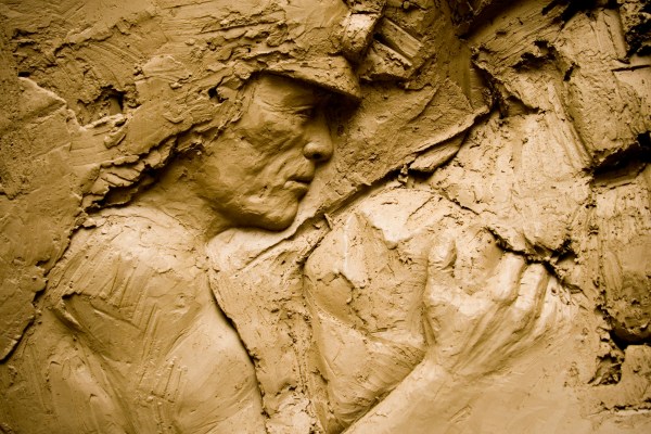 Building Brick Sculptures on a Monumental Scale. | Rebecca Buck