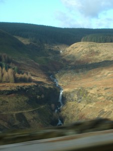 The view from my door step;One of many waterfalls in beautiful Blaencwm,Rhondda
