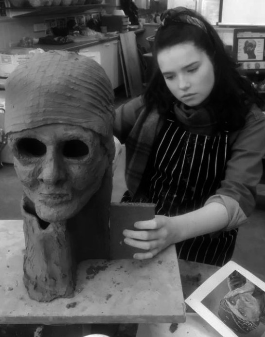 Monmouth School A level students 2 day Workshop with Rebecca Buck.