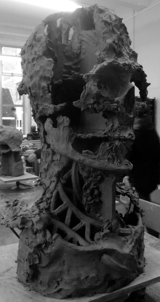 Monmouth School A level students 2 day Workshop with Rebecca Buck.