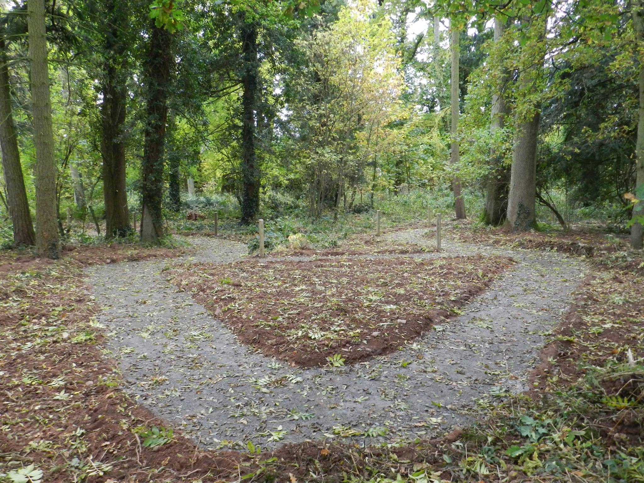 And this triangle is the spot where the Marking Time Sculpture will go. There will be comfortable benches set in place so visitors, patients and staff have a tranquil place to sit and get a break from the often over-whelming activity in the Hospital.