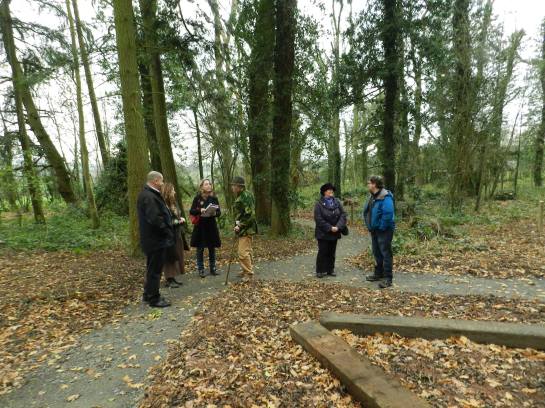 Site Meeting. There is a really good-hearted group of people involved in this. They have spent a lot of time planning this Project with care and thoughtfulness. It is lovely to join such a strong Team. The Theme is how the military and the community support each other. 