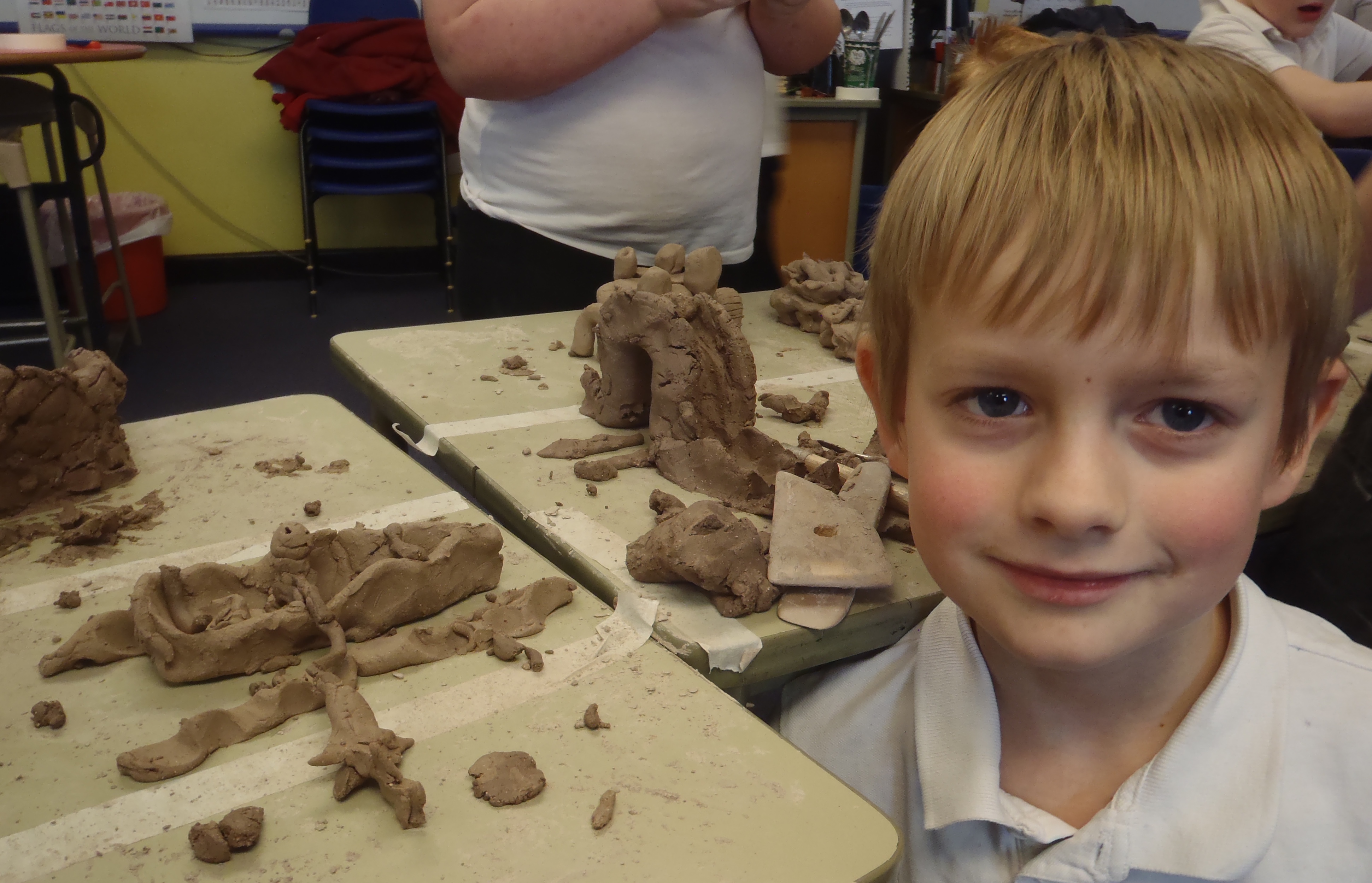 A solider enjoys an afternoon fishing on the river.