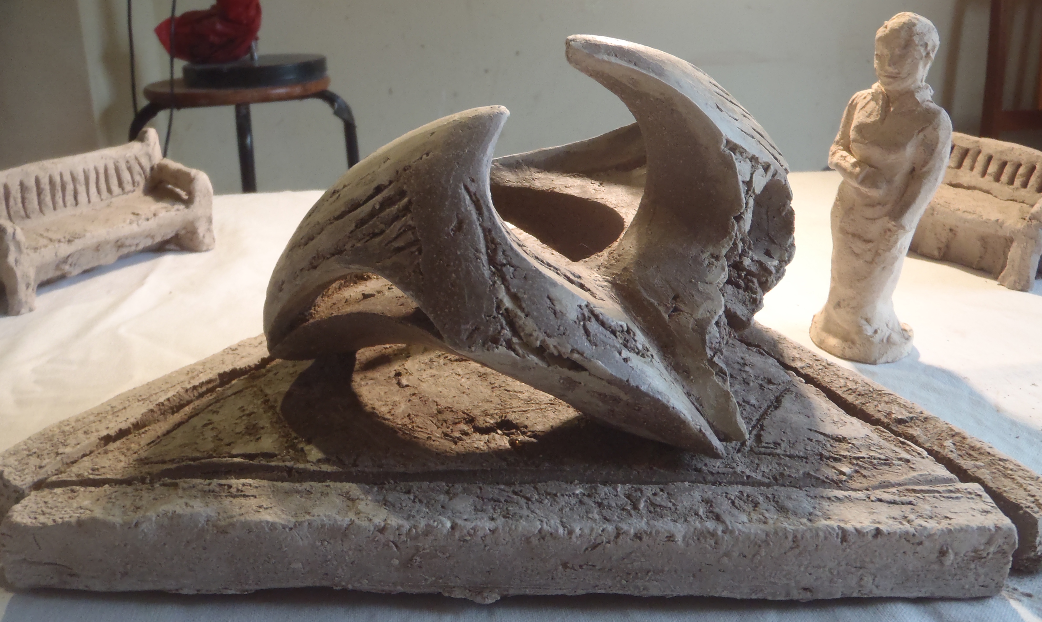 Marking Time, Bronllys Hospital, Scale Model 5.