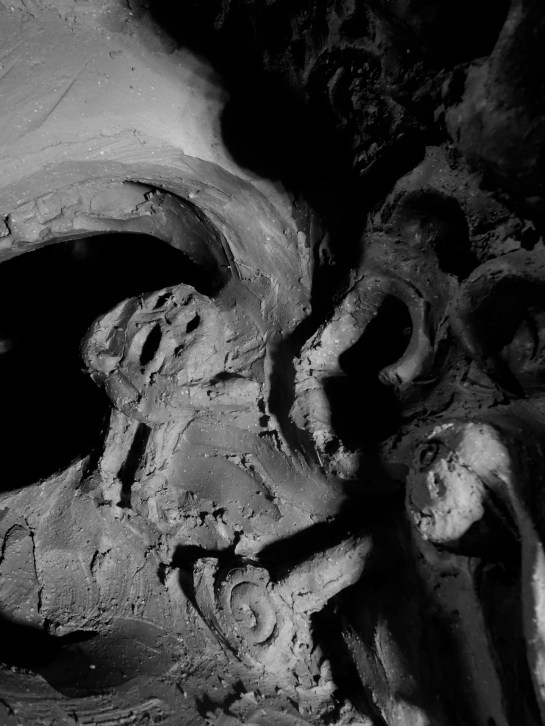 Pennard Primary School, yr 5 pupils panels set in the sculpture's structure.