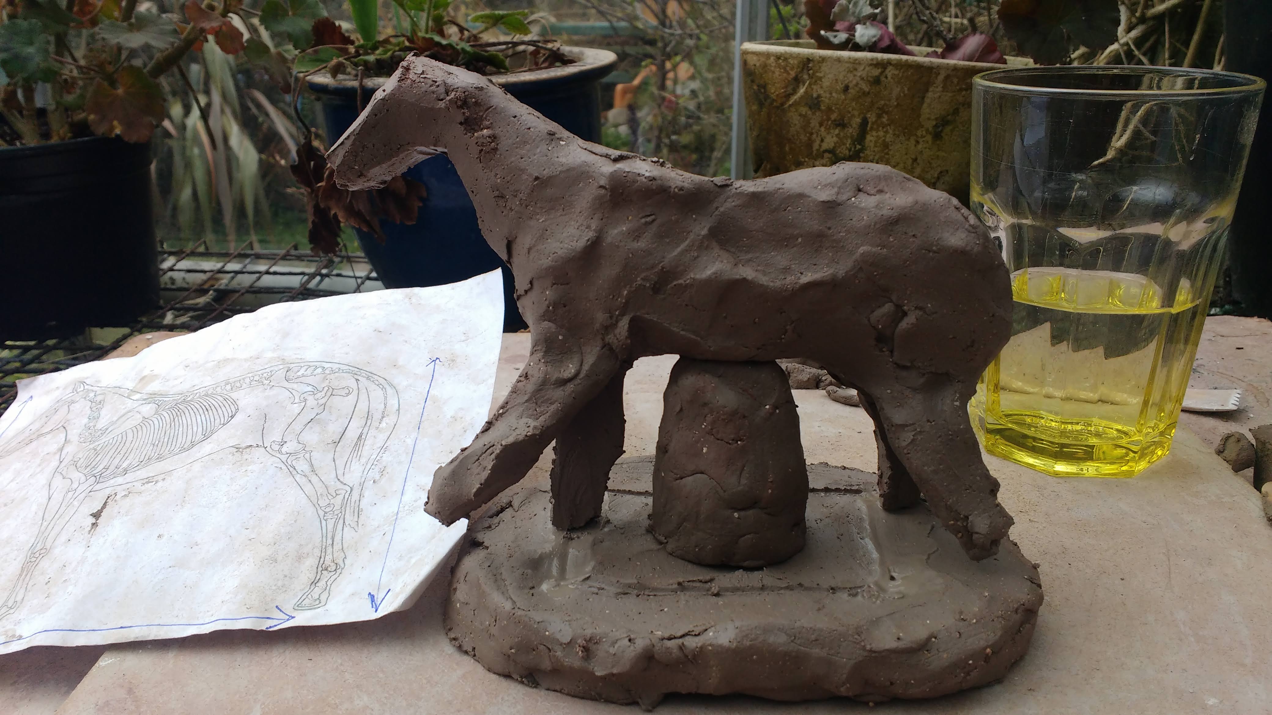 How to make Animals using clay armatures. | Rebecca Buck