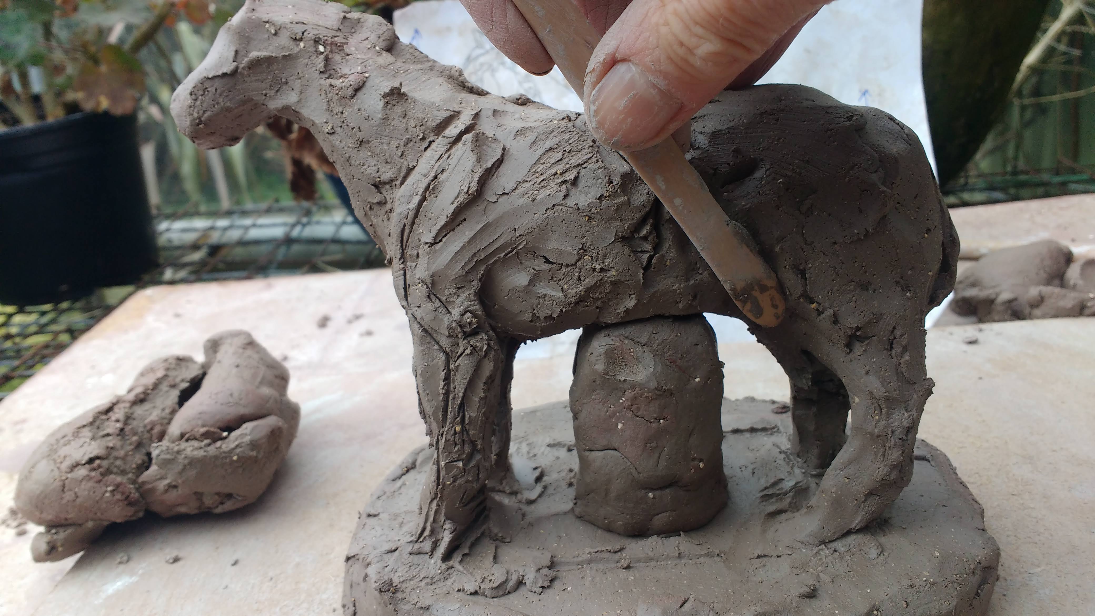 How to make Animals using clay armatures. | Rebecca Buck