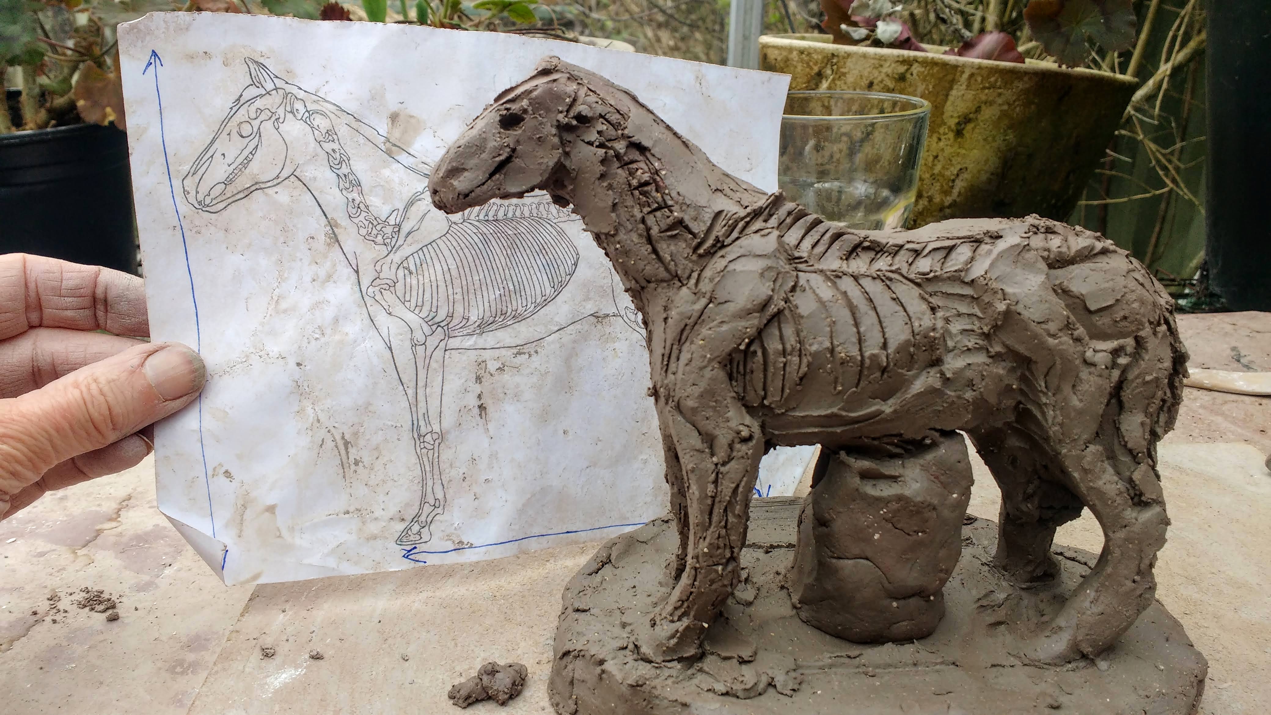 How to make Animals using clay armatures. | Rebecca Buck