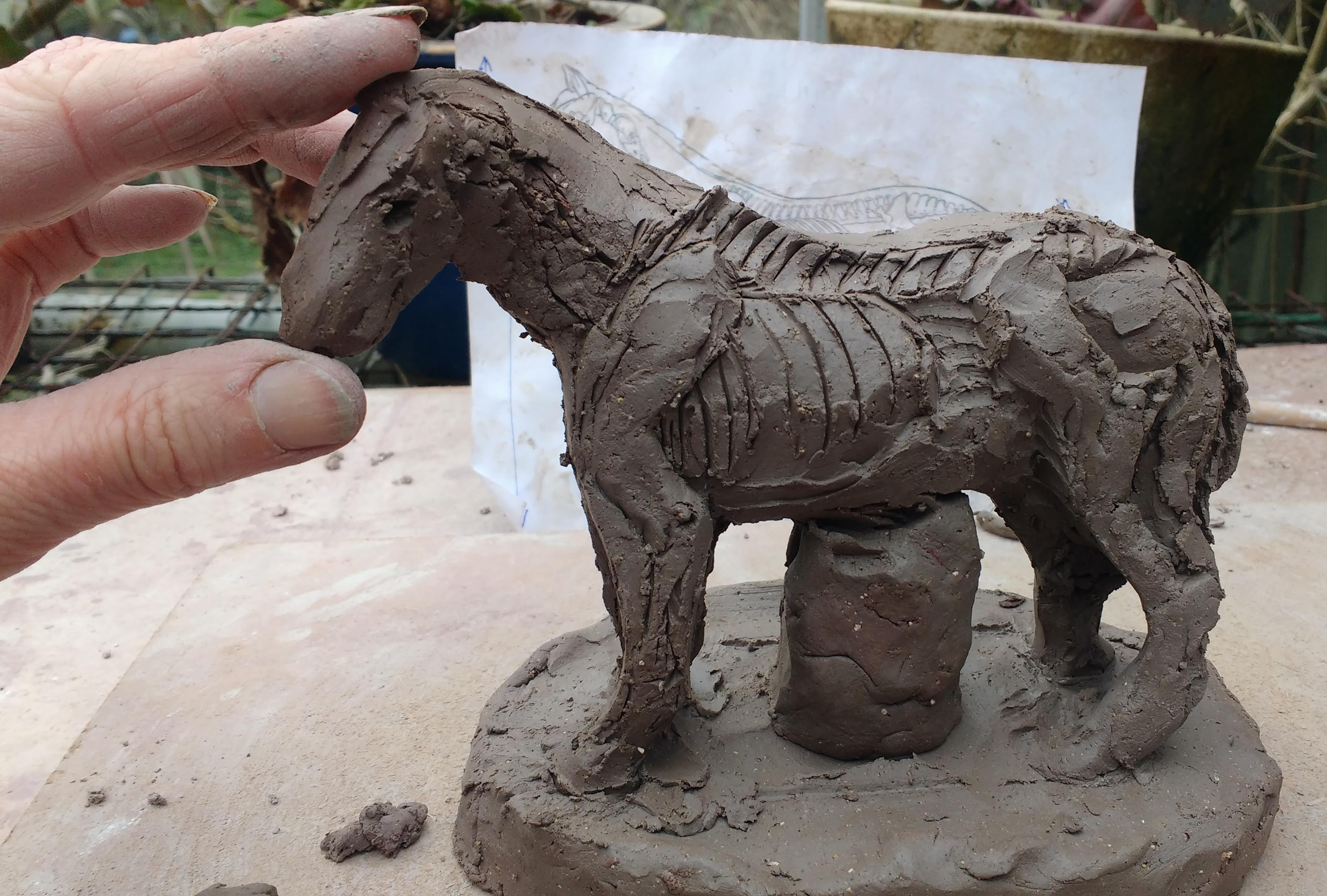 How to make Animals using clay armatures. | Rebecca Buck